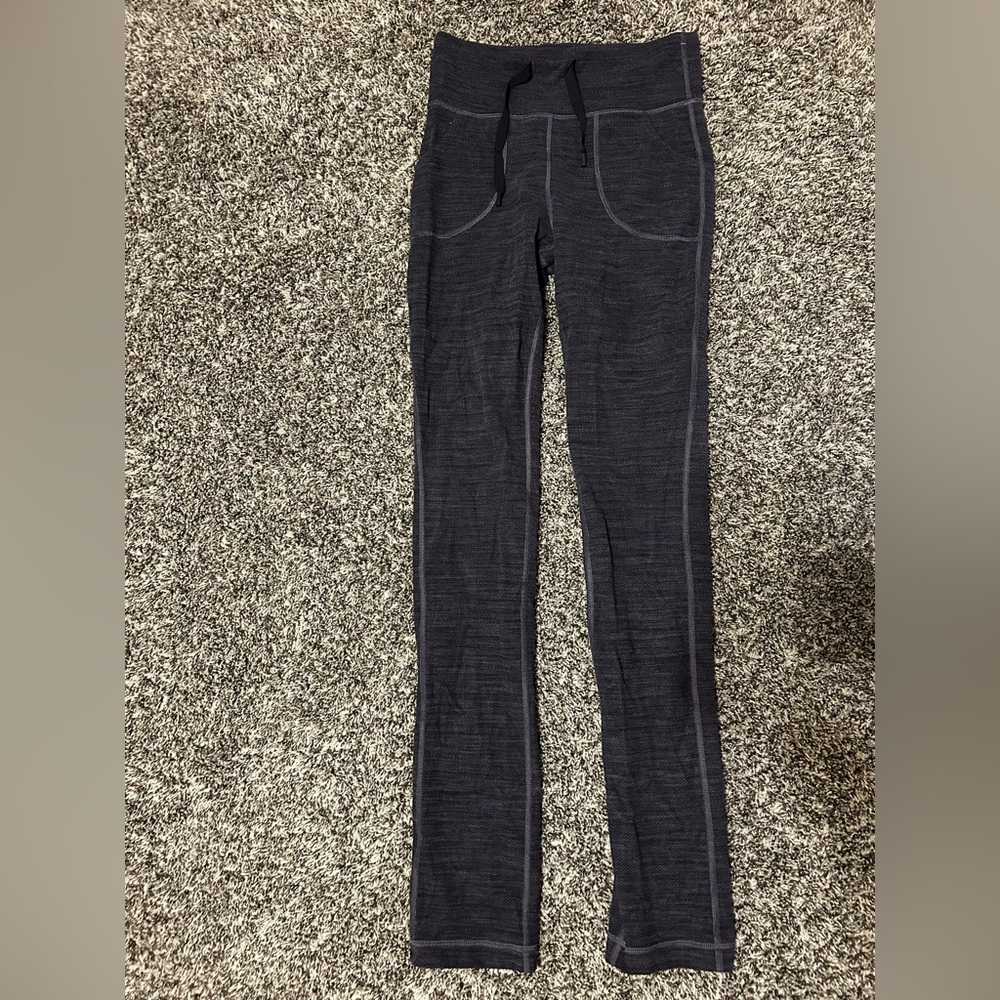 Lululemon Athletica Dark Gray Leggings
